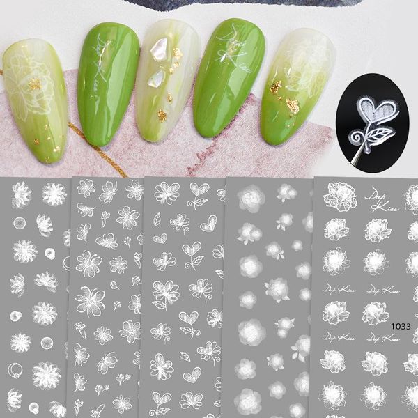 nail art decorations stickers transparent white flowers fresh diy accessories decoration dl, Silver;gold
nail art decorations stickers transparent white flowers fresh diy accessories decoration dl, Silver;gold