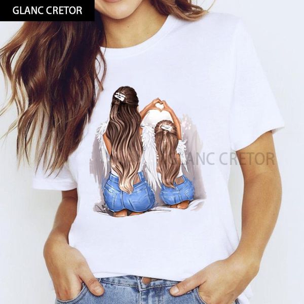 women's t-shirt cartoon mama harajuku girl mom love kawaii clothing print lady t-shirts for women graphic t shirt ladies female tee, White
women's t-shirt cartoon mama harajuku girl mom love kawaii clothing print lady t-shirts for women graphic t shirt ladies female tee, White