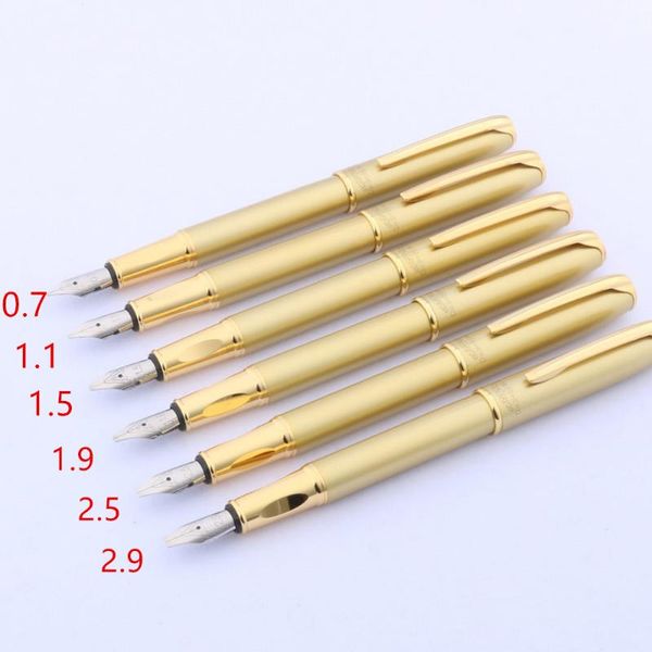 fountain pens golden metal pen gothic parallel art body flat tip vinyl calligraphy
fountain pens golden metal pen gothic parallel art body flat tip vinyl calligraphy