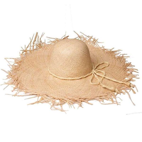 wide brim hats natural large raffia straw woven circle fringe beach cap summer hollow out big hat, Blue;gray
wide brim hats natural large raffia straw woven circle fringe beach cap summer hollow out big hat, Blue;gray
