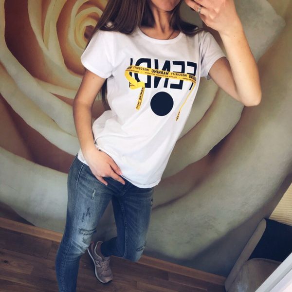 675.woman's clothes t-shirts spring summer cotton fake two-piece fashion casual o-neck t shirt streetwear korean loose l, White
675.woman's clothes t-shirts spring summer cotton fake two-piece fashion casual o-neck t shirt streetwear korean loose l, White