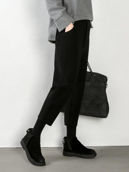 women's pants & capris plus size 4xl 5xl 6xl for women ankle-length korean style high waist loose harem fashion streetwear clothes, Black;white
women's pants & capris plus size 4xl 5xl 6xl for women ankle-length korean style high waist loose harem fashion streetwear clothes, Black;white
