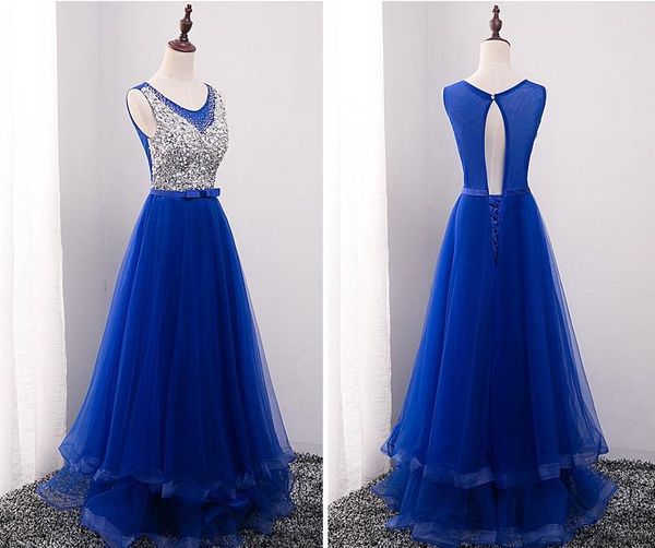party dresses royal blue evening dress 2021 o-neck beads open back a line long vestido de festa tulle prom gowns, White;black
party dresses royal blue evening dress 2021 o-neck beads open back a line long vestido de festa tulle prom gowns, White;black