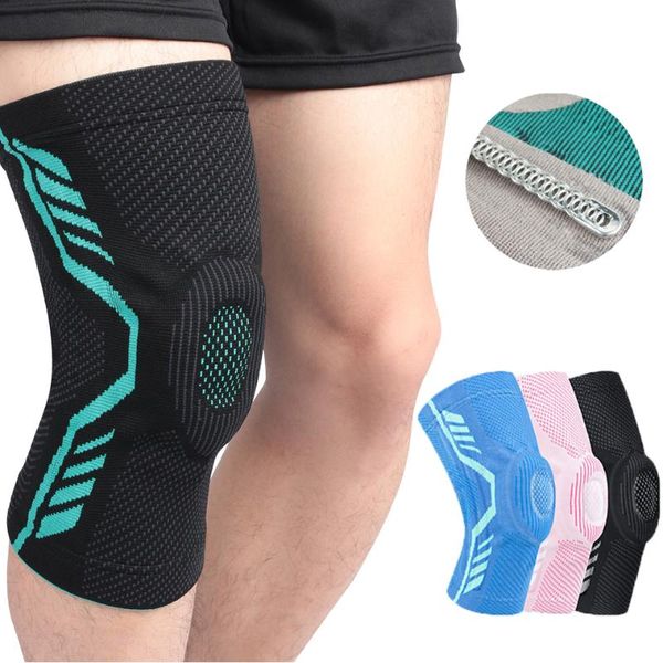 1pcs sports knee pads compression silicone anti-collision protection patella outdoor basketball cycling fitness protective gear elbow &, Black;gray
1pcs sports knee pads compression silicone anti-collision protection patella outdoor basketball cycling fitness protective gear elbow &, Black;gray