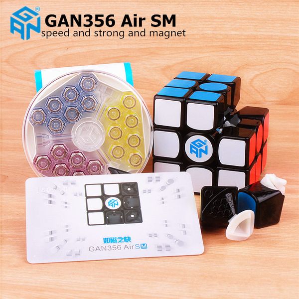 GAN 356 Air SM 3x3x3 with magnetic puzzle magic speed gan cube professional gans 356 professional cubes Gan356 Air version 249
GAN 356 Air SM 3x3x3 with magnetic puzzle magic speed gan cube professional gans 356 professional cubes Gan356 Air version 249