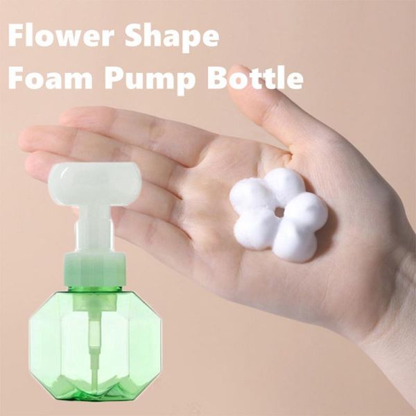 liquid soap dispenser flower shape foam foaming pump empty bottle plastic shower gel bathroom supplies
liquid soap dispenser flower shape foam foaming pump empty bottle plastic shower gel bathroom supplies