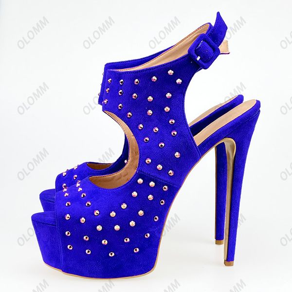 olomm women platform sandals rivets stiletto heels open toe gorgeous orange pink black party men shoes us plus size 5-20
olomm women platform sandals rivets stiletto heels open toe gorgeous orange pink black party men shoes us plus size 5-20