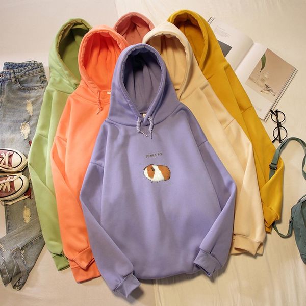 women hoodie kawaii guinea pig print oversized harajuku graphic sweatshirt vintage pullovers sweatshirts cute casual loose, Black
women hoodie kawaii guinea pig print oversized harajuku graphic sweatshirt vintage pullovers sweatshirts cute casual loose, Black