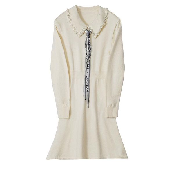 casual dresses spring autumn elegant sweet women sweater slim long sleeve office lady dress fashion knit womens formal, Black;gray
casual dresses spring autumn elegant sweet women sweater slim long sleeve office lady dress fashion knit womens formal, Black;gray