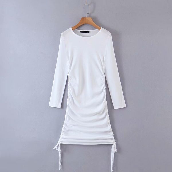 autumn women dress knitted white solid long sleeve o-neck mid-calf dresses female casual fashion clothes 210517, Black;gray
autumn women dress knitted white solid long sleeve o-neck mid-calf dresses female casual fashion clothes 210517, Black;gray