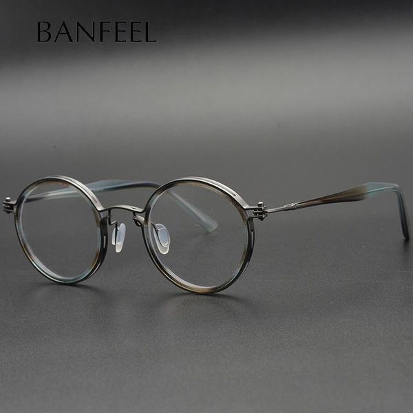 fashion sunglasses frames ip pure titanium&acetate glasses frame men round optical prescription eyeglasses women hand made japanese eyewear, Black
fashion sunglasses frames ip pure titanium&acetate glasses frame men round optical prescription eyeglasses women hand made japanese eyewear, Black