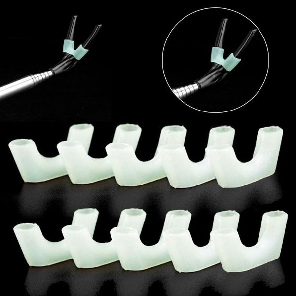 boat fishing rods 10pcs support rod rest bracket luminous head wear guard supplies silicone 3.6*1.7cm effectively protect
boat fishing rods 10pcs support rod rest bracket luminous head wear guard supplies silicone 3.6*1.7cm effectively protect