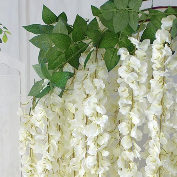 decorative flowers & wreaths 1.4 meters long party wedding decoration simulation three-branch wisteria flower vine artificial fake
decorative flowers & wreaths 1.4 meters long party wedding decoration simulation three-branch wisteria flower vine artificial fake