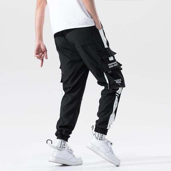 hip hop joggers cargo pants men harem multi-pocket ribbons man sweatpants streetwear casual mens s-5xl men's, Black
hip hop joggers cargo pants men harem multi-pocket ribbons man sweatpants streetwear casual mens s-5xl men's, Black