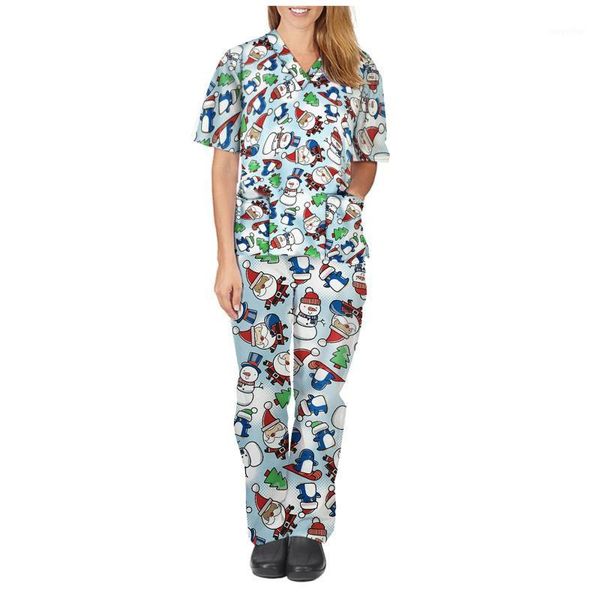 christmas women short sleeve v-neck +pants nursing working uniform fleece 100% cotton set suit sweater women's tracksuits, Gray
christmas women short sleeve v-neck +pants nursing working uniform fleece 100% cotton set suit sweater women's tracksuits, Gray