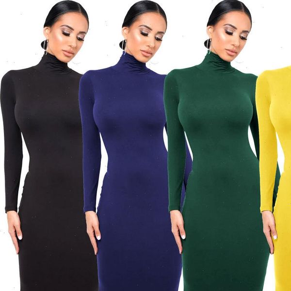 women womens dress long sleeve turtleneck bodycon autumn winter solid casual slim package hip thick fashion party vestidos, Black;gray
women womens dress long sleeve turtleneck bodycon autumn winter solid casual slim package hip thick fashion party vestidos, Black;gray