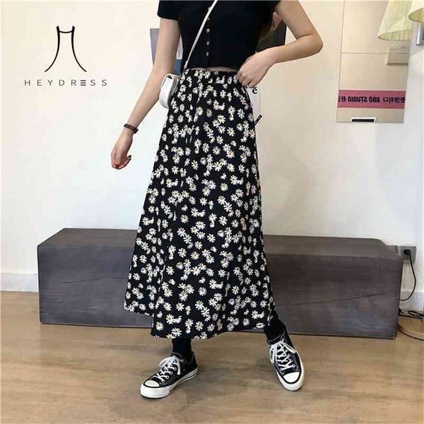 vintage floral print a-line pleated long skirts for women summer korean skirt streetwear elastic waist chiffon maxi bottoms 210517, Black
vintage floral print a-line pleated long skirts for women summer korean skirt streetwear elastic waist chiffon maxi bottoms 210517, Black