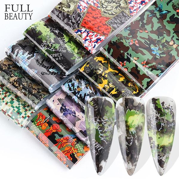 stickers & decals 10pcs camouflage earth colors foils for nails spring army-style transfer nail art decor slider manicure wrap ch9101, Black
stickers & decals 10pcs camouflage earth colors foils for nails spring army-style transfer nail art decor slider manicure wrap ch9101, Black