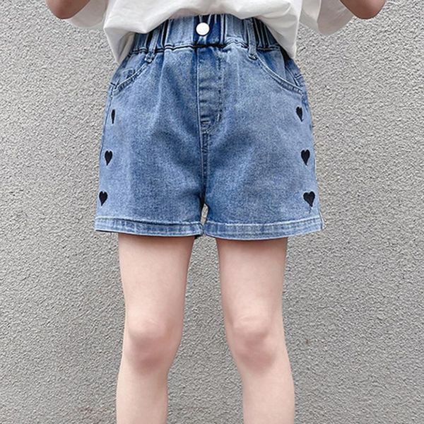 shorts teenage girls high waist jeans love embroidery denim kids for summer loose pants fashion clothes, Black
shorts teenage girls high waist jeans love embroidery denim kids for summer loose pants fashion clothes, Black
