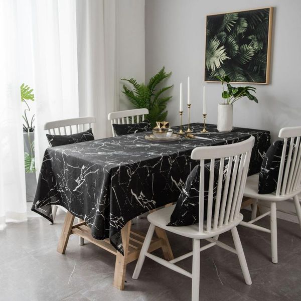 table cloth modern minimalist white black marble tablecloth dust-proof abstract cotton linen kitchen dining cover
table cloth modern minimalist white black marble tablecloth dust-proof abstract cotton linen kitchen dining cover