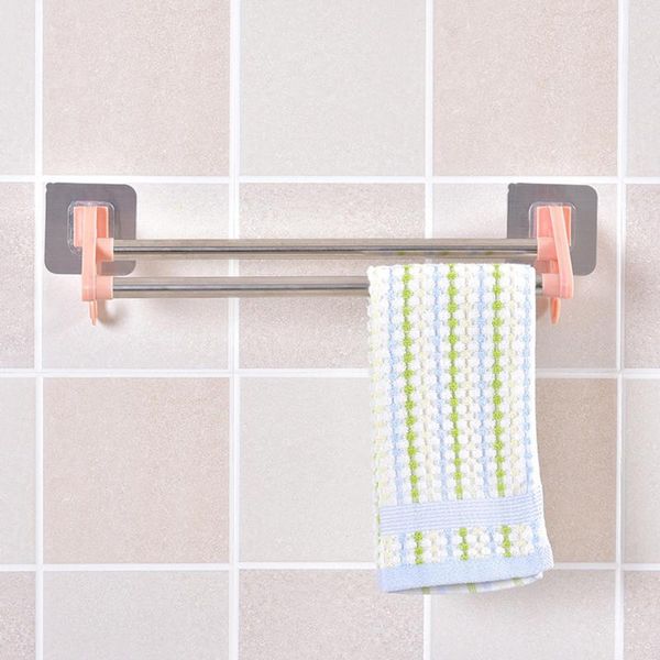 towel racks 42cm rail rack holder wall mounted bathroom shelf stainless steel bar self-adhesive
towel racks 42cm rail rack holder wall mounted bathroom shelf stainless steel bar self-adhesive