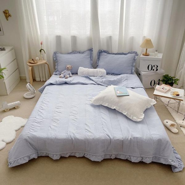 girlish style ruffle decor decoair conditioned washable comforter spleep students dormitory lightweight duvet blue summer quilt comforters &
girlish style ruffle decor decoair conditioned washable comforter spleep students dormitory lightweight duvet blue summer quilt comforters &