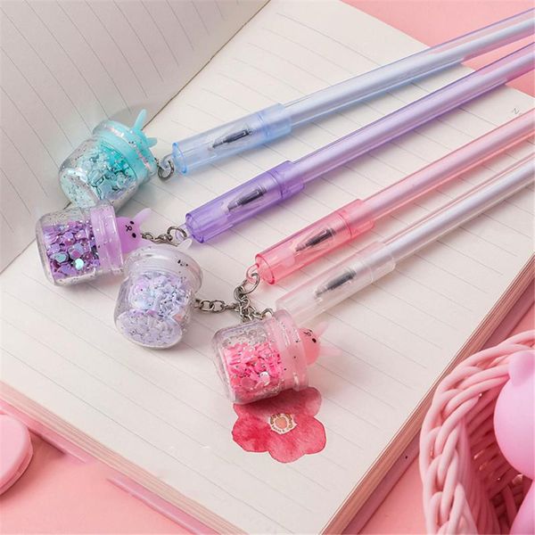 gel pens pendant pen bottle cute stationary quicksand sign writing black neutral office school supplies
gel pens pendant pen bottle cute stationary quicksand sign writing black neutral office school supplies