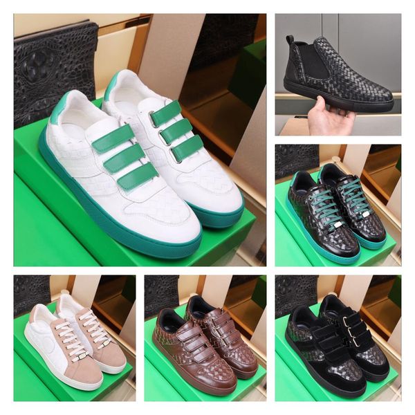 designer velcro strap casual shoes intreccio leather shoes black brown white multicolor size 38-44
designer velcro strap casual shoes intreccio leather shoes black brown white multicolor size 38-44