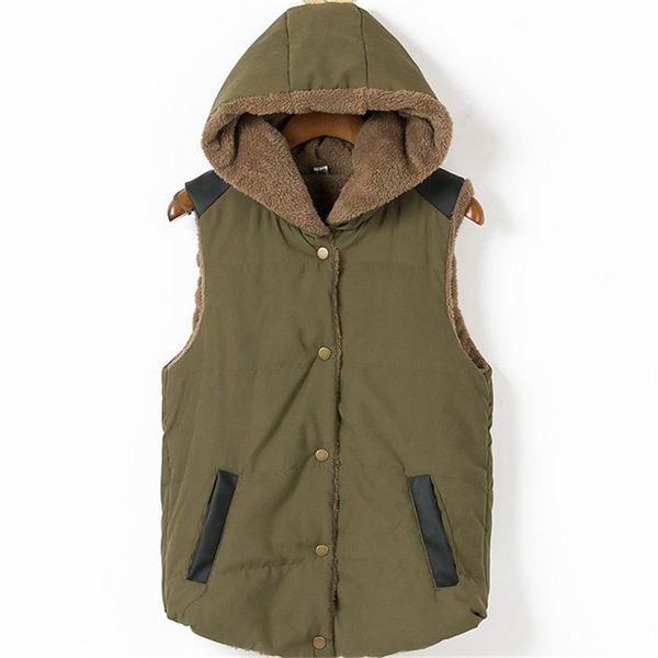 women's vests ysdnchi women vest pocket hooded coat warm casual winter jacket plus size thick cotton female slim sleeveless outdoor, Black;white
women's vests ysdnchi women vest pocket hooded coat warm casual winter jacket plus size thick cotton female slim sleeveless outdoor, Black;white