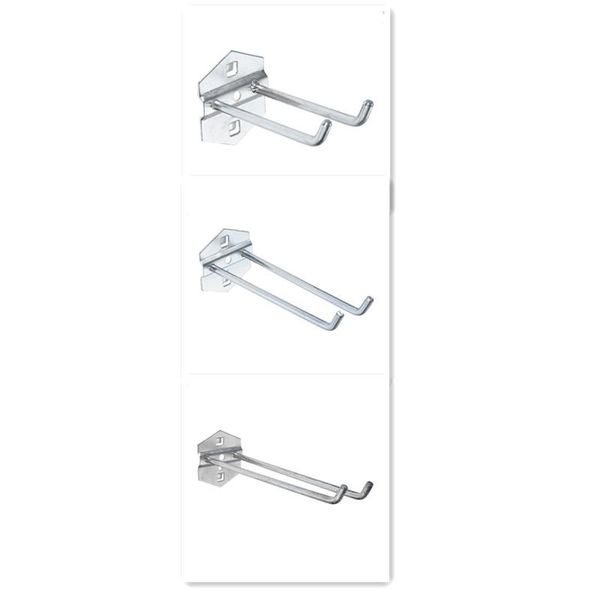 wall mounted hole board hook steel pendant 2 heads for hammer/pliers 100/150/200mm angled hanger hanging tool storage rack plate hooks & rai
wall mounted hole board hook steel pendant 2 heads for hammer/pliers 100/150/200mm angled hanger hanging tool storage rack plate hooks & rai