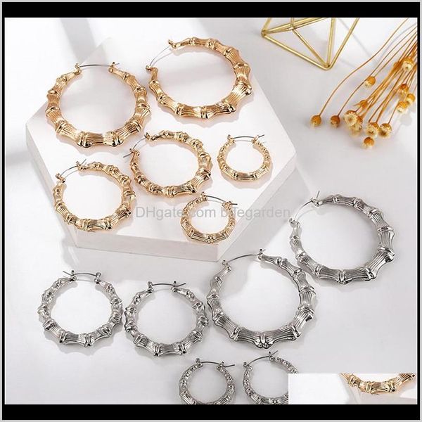 & hie jewelry drop delivery 2021 bamboo circle hoop for women hip hop exaggerated nightclub earrings hoops fashion ladies earring bzovi, Golden;silver
& hie jewelry drop delivery 2021 bamboo circle hoop for women hip hop exaggerated nightclub earrings hoops fashion ladies earring bzovi, Golden;silver