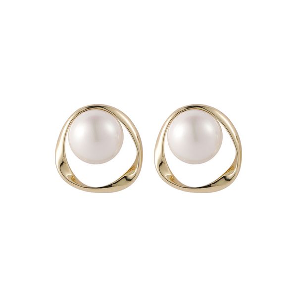 jewelry charm 925 silver needle pearl earrings fashionable temperament retro simple cool style, Golden
jewelry charm 925 silver needle pearl earrings fashionable temperament retro simple cool style, Golden