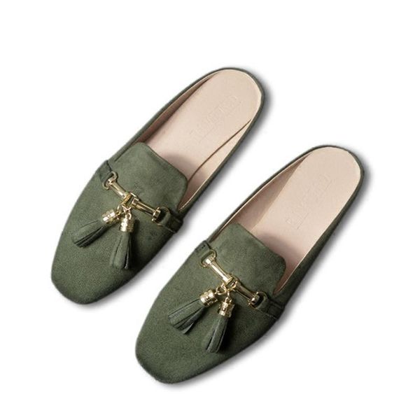 slippers women's summer lazy women vintage tassels mules shoes outdoor low heel solid sandals slides flip-flops size 32-43, Black
slippers women's summer lazy women vintage tassels mules shoes outdoor low heel solid sandals slides flip-flops size 32-43, Black