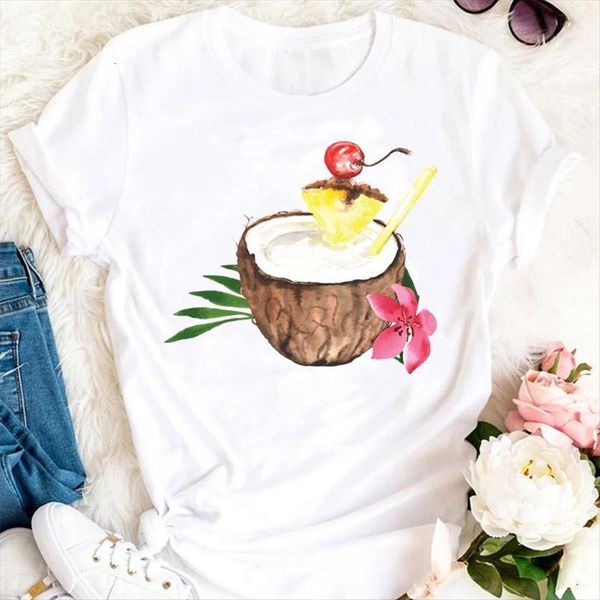 summer flower drink printing womens tshirts cartoon fashion short sleeve clothes graphic t lady print female tee shirt, White
summer flower drink printing womens tshirts cartoon fashion short sleeve clothes graphic t lady print female tee shirt, White