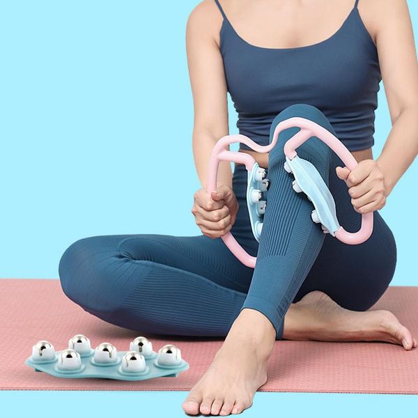 ring clip yoga muscle massager portable removable u shape blood circulation roller ball for arm leg neck tissue relaxing accessories
ring clip yoga muscle massager portable removable u shape blood circulation roller ball for arm leg neck tissue relaxing accessories