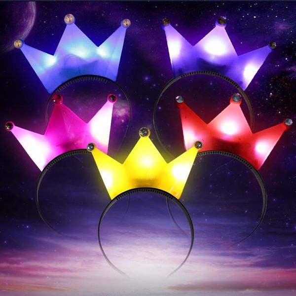 1pcs lights crown headband wedding party headset dress up halloween hairband christmas headdress decoration
1pcs lights crown headband wedding party headset dress up halloween hairband christmas headdress decoration