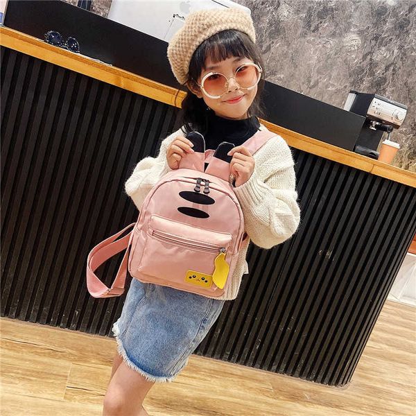 korean version 2021 spring and summer children bag cartoon kindergarten backpack simple schoolbag tide, Black
korean version 2021 spring and summer children bag cartoon kindergarten backpack simple schoolbag tide, Black