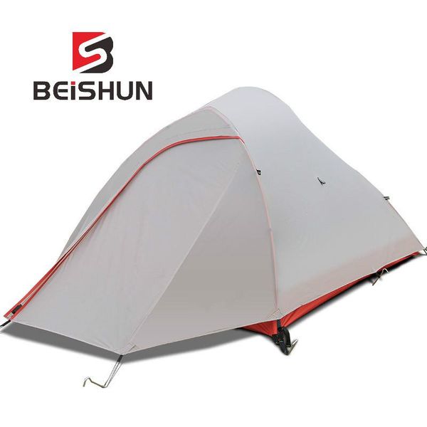 outdoor nylon double-layer aluminum pole rainproof camping tent single double tents and shelters
outdoor nylon double-layer aluminum pole rainproof camping tent single double tents and shelters