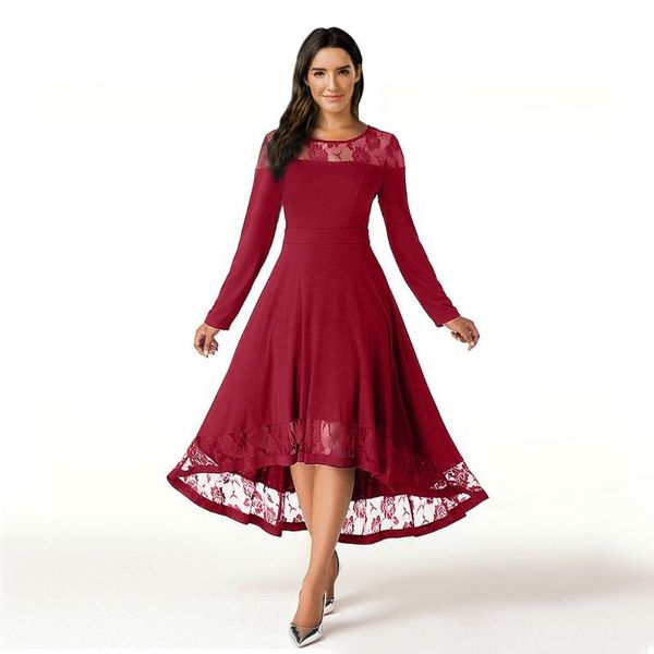 men's t-shirts 2021 women a-line lace patchwork midi dress autumn winter big sizes plus size 5xl casual party dresses black red#j30, White;black
men's t-shirts 2021 women a-line lace patchwork midi dress autumn winter big sizes plus size 5xl casual party dresses black red#j30, White;black
