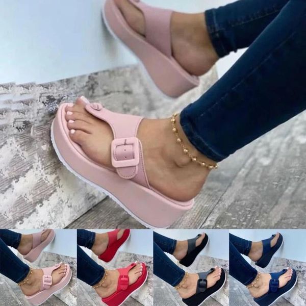 slippers women wedges sandals summer casual muffin slip on platform flip flops ladies party peep toe sandalias mujer, Black
slippers women wedges sandals summer casual muffin slip on platform flip flops ladies party peep toe sandalias mujer, Black