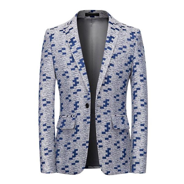men's suits & blazers mogu men blazer fashion casual slim fit suit jacket prom party for spring fall, White;black
men's suits & blazers mogu men blazer fashion casual slim fit suit jacket prom party for spring fall, White;black