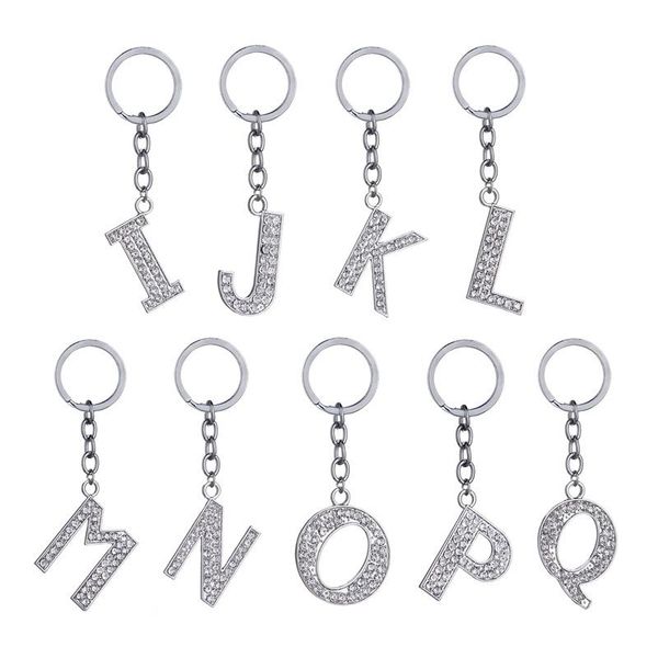 26 a z crystal english letters initial keychain key rings holders bag pendant charm fashion jewelry gift drop, Slivery;golden
26 a z crystal english letters initial keychain key rings holders bag pendant charm fashion jewelry gift drop, Slivery;golden