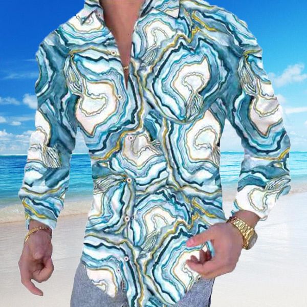 lapel digital print floral casual slim long sleeve shirt white blue sea wave pattern printing blouse man clothes cardigan blouses for men, White;black
lapel digital print floral casual slim long sleeve shirt white blue sea wave pattern printing blouse man clothes cardigan blouses for men, White;black