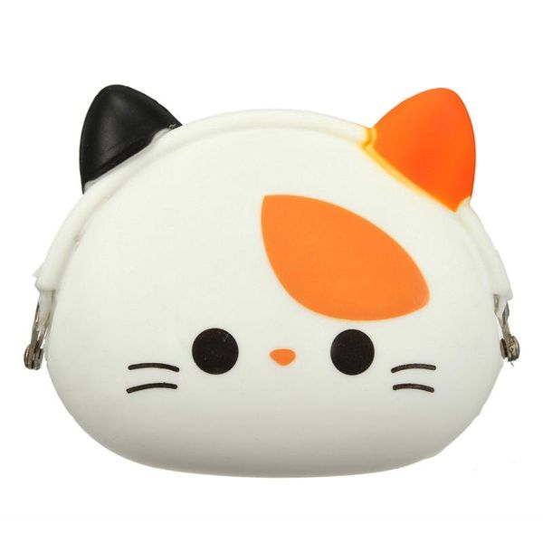 coin purses women girls wallet kawaii cute cartoon animal silicone jelly bag purse kids gift small cat, Red;black
coin purses women girls wallet kawaii cute cartoon animal silicone jelly bag purse kids gift small cat, Red;black