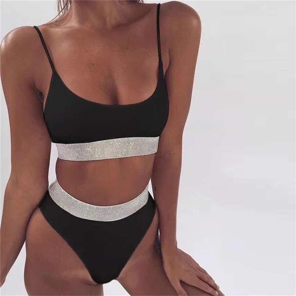 silver s bikini set spaghetti strap bra elastic panty swimsuit swimwear women summer beach bathing suit 210722, White;black
silver s bikini set spaghetti strap bra elastic panty swimsuit swimwear women summer beach bathing suit 210722, White;black