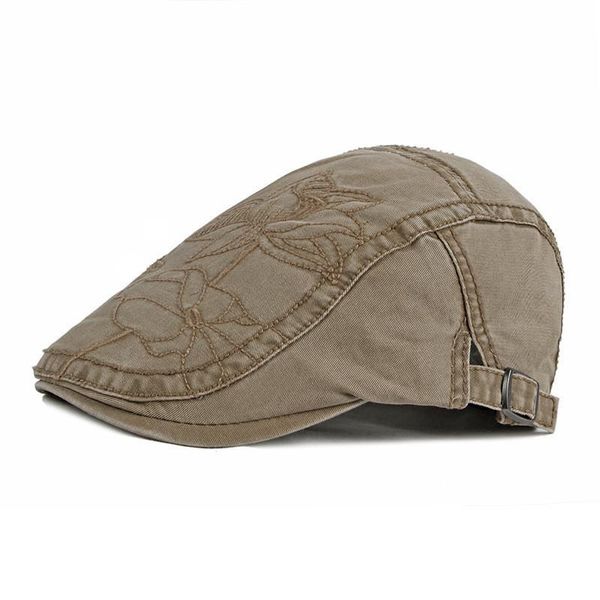 berets ldslyjr 2021 cotton spring summer flower embroidery sboy caps flat peaked cap men and women painter beret hats 105, Blue;gray
berets ldslyjr 2021 cotton spring summer flower embroidery sboy caps flat peaked cap men and women painter beret hats 105, Blue;gray