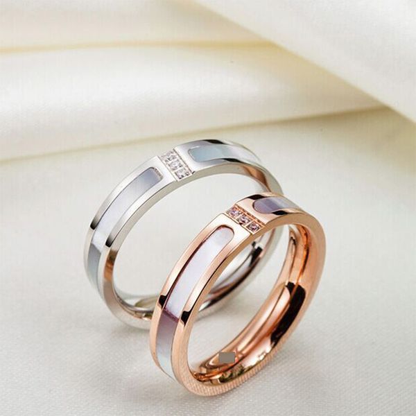 j4-311 fashion three diamond inlaid shell 18k rose gold plated titanium steel index finger ring, low price, Silver
j4-311 fashion three diamond inlaid shell 18k rose gold plated titanium steel index finger ring, low price, Silver