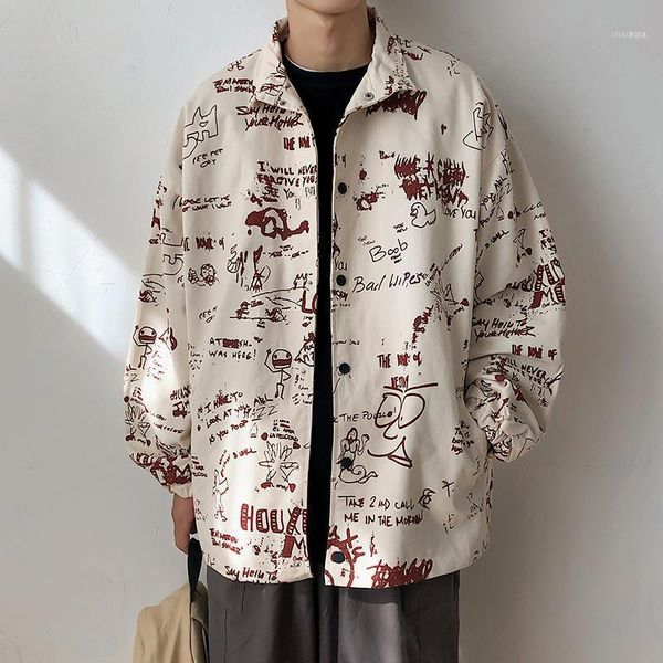 spring and autumn youth men's cotton pattern printing fashion casual thin jacket coral red / blue m-xl1, Black;brown
spring and autumn youth men's cotton pattern printing fashion casual thin jacket coral red / blue m-xl1, Black;brown