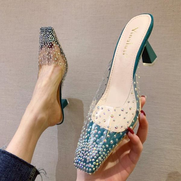 slippers casual pointed toe shoes thin heels slides jelly flip flops med slipers women rivet luxury flat glitter cover 2021 pu b, Black
slippers casual pointed toe shoes thin heels slides jelly flip flops med slipers women rivet luxury flat glitter cover 2021 pu b, Black