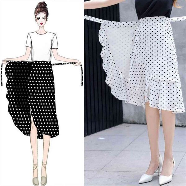 summer fashion office style women skirts polka dotted mermaid vintage slim one piece sashes wrap skirt m304, Black
summer fashion office style women skirts polka dotted mermaid vintage slim one piece sashes wrap skirt m304, Black